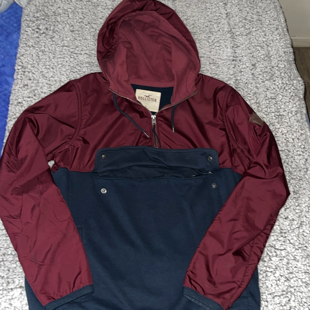 Mens Hollister windbreaker jacket